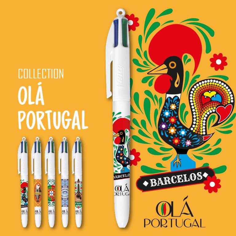 Collection BIC 4 Couleurs Olá Portugal