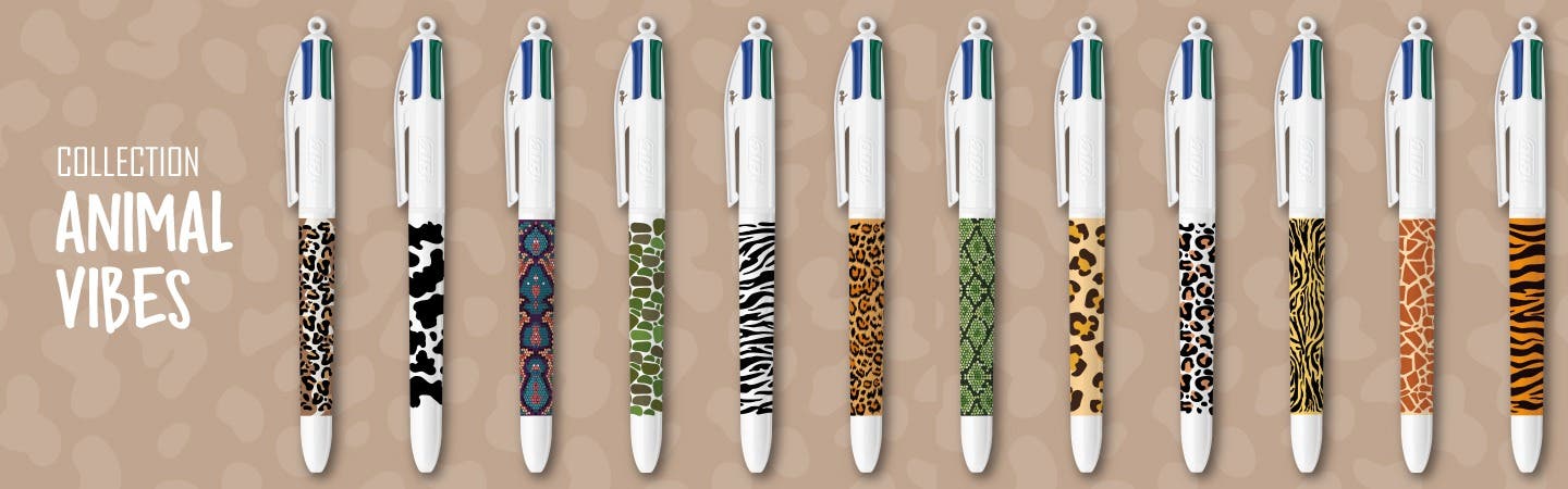 Collection BIC 4 Couleurs - Animal Vibes