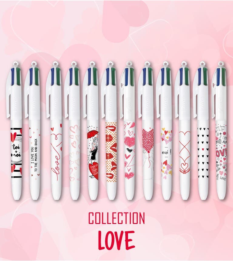 Collection BIC 4 Couleurs - Love