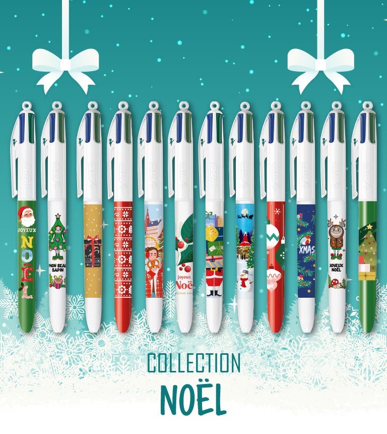 Collection BIC 4 Couleurs - Noël