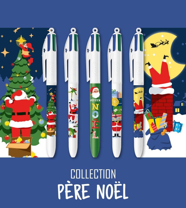 Collection BIC 4 Couleurs- Père Noël
