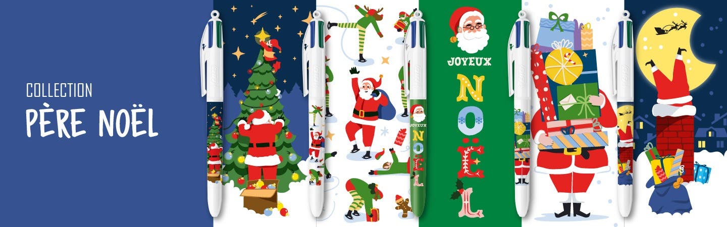 Collection BIC 4 Couleurs -  Père Noël