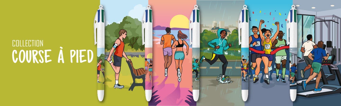 Collection BIC 4 Couleurs - Course à pied