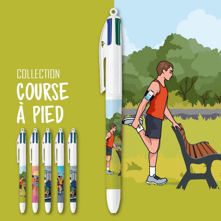 Collection BIC 4 Couleurs - Course à pied