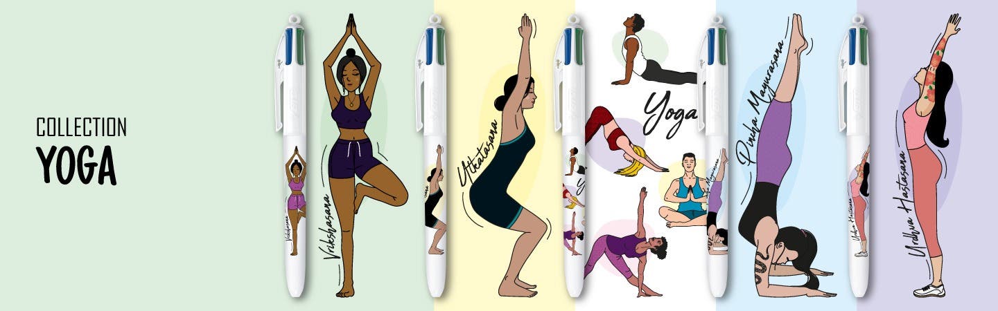 Collection BIC 4 Couleurs - Yoga