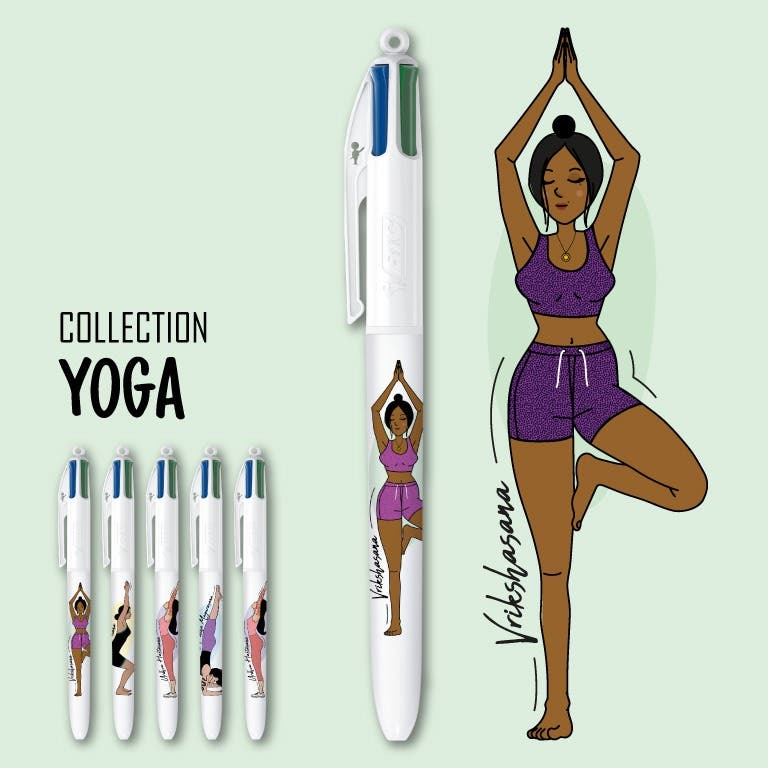 Collection BIC 4 Couleurs - Yoga