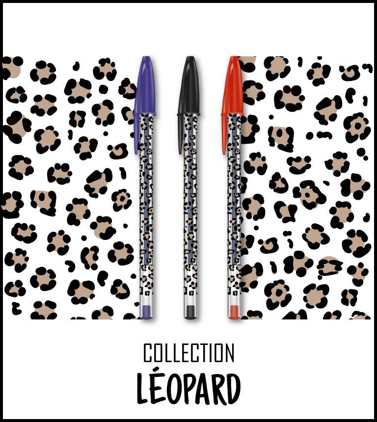 BIC Cristal Léopard