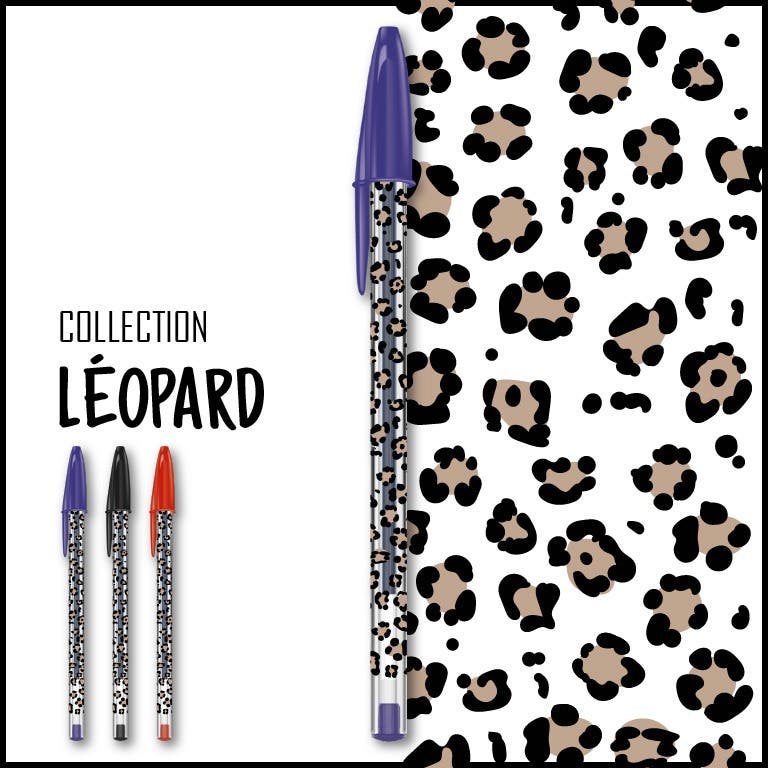 BIC Cristal Léopard
