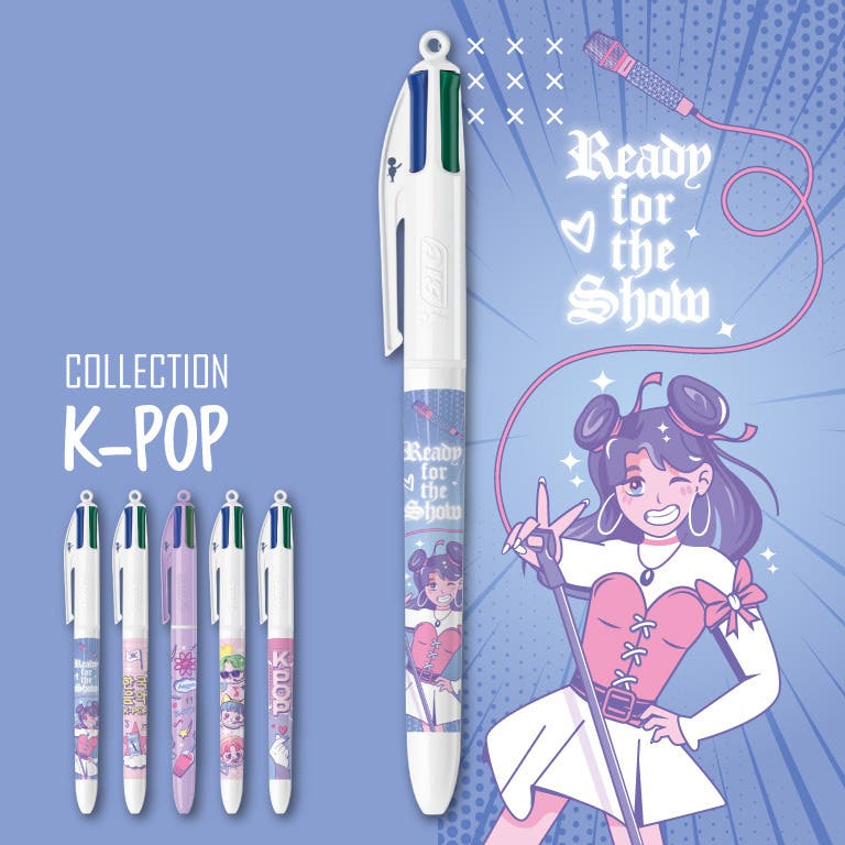 Collection BIC 4 Couleurs - K-Pop