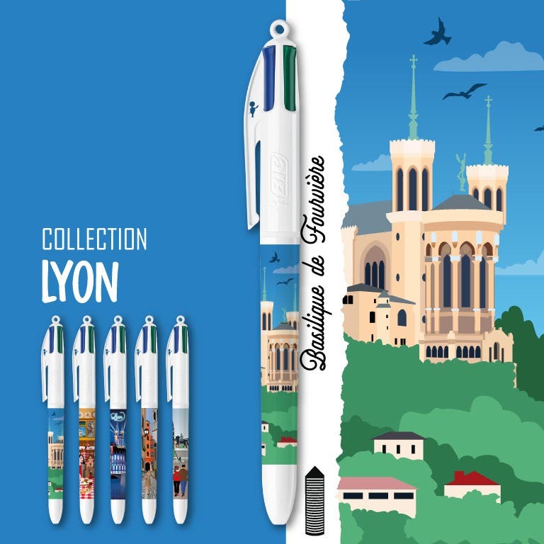 Collection BIC 4 Couleurs - Lyon