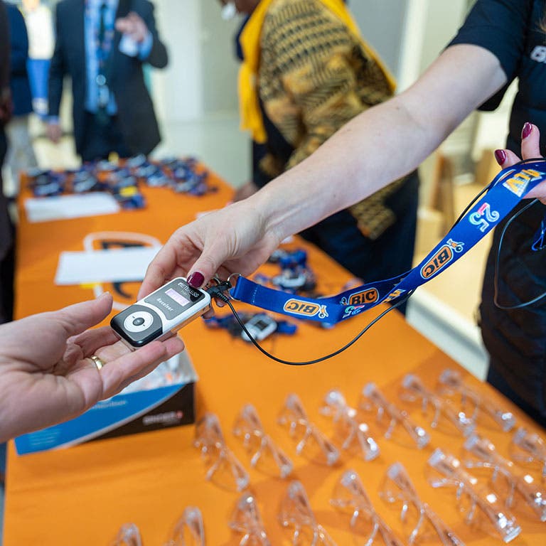 Visite guidée de l'usine BIC de Marne La Vallée