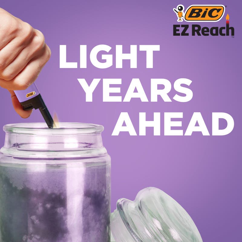 EL NUEVO ENCENDEDOR MULTIUSOS EZ REACH™ DE BIC®, PERFECTO PARA VELAS Y MÁS