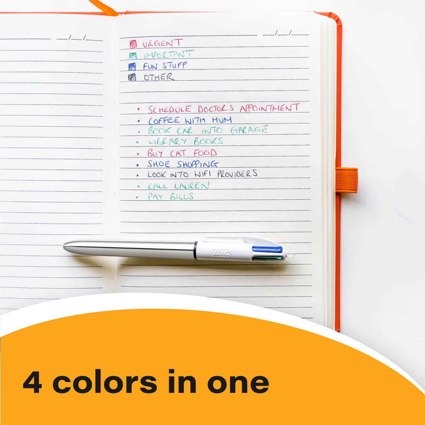 4 colors in one pen