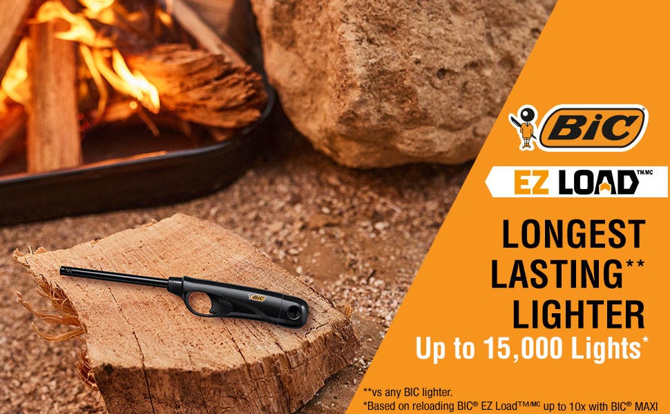 Longest Lasting Lighter, up to 15,000 lights